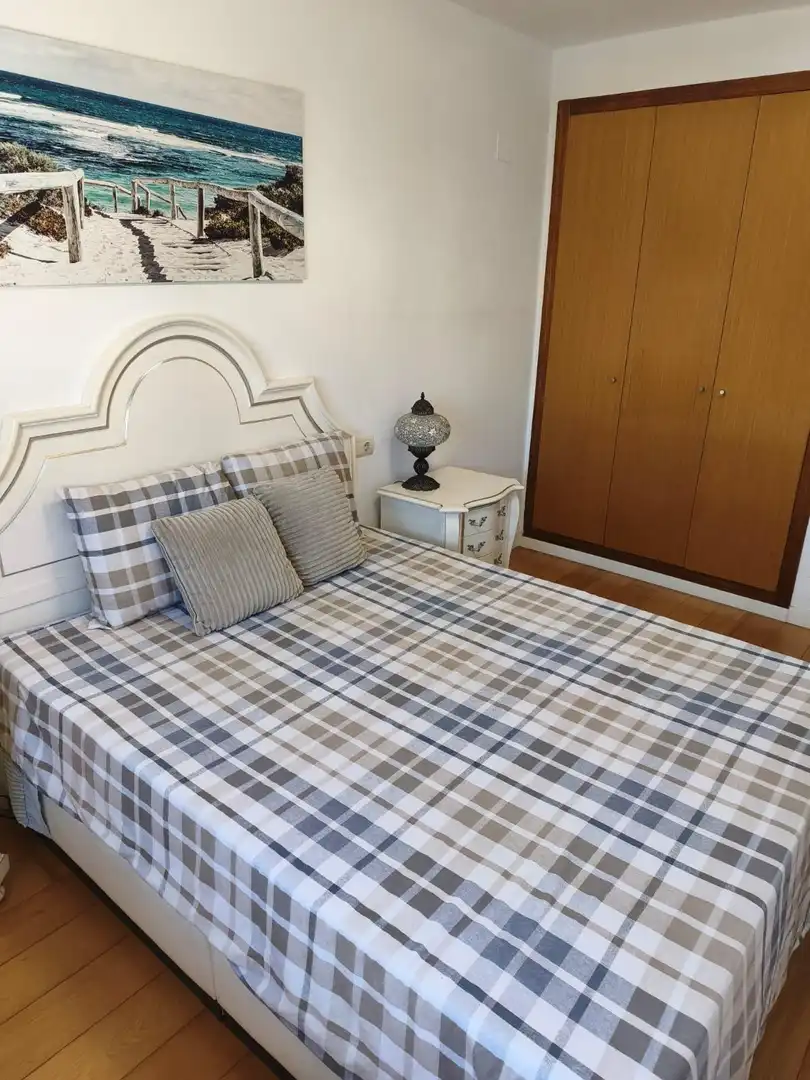 Schlafzimmer von Wohnung zur Miete in La Pobla de Farnals mit Möbliert, Balkon und Gemeinschaftspool