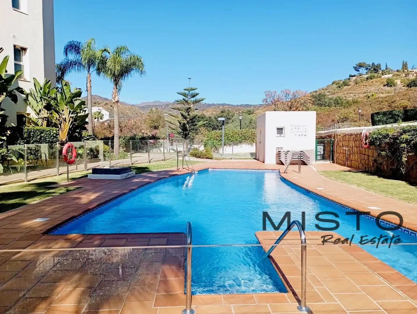 Piscina de Pis de lloguer en Elviria - Cabopino