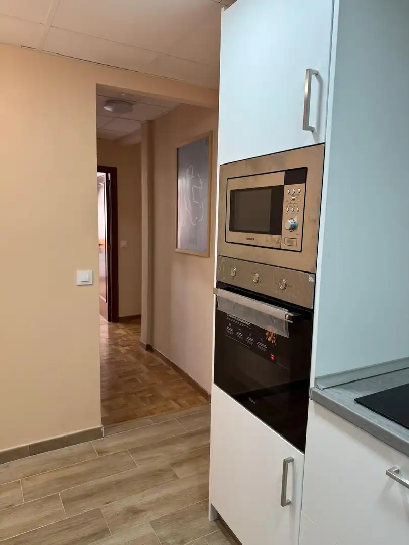 Kitchen of Flat for share in Valladolid  with Heating and Furnished