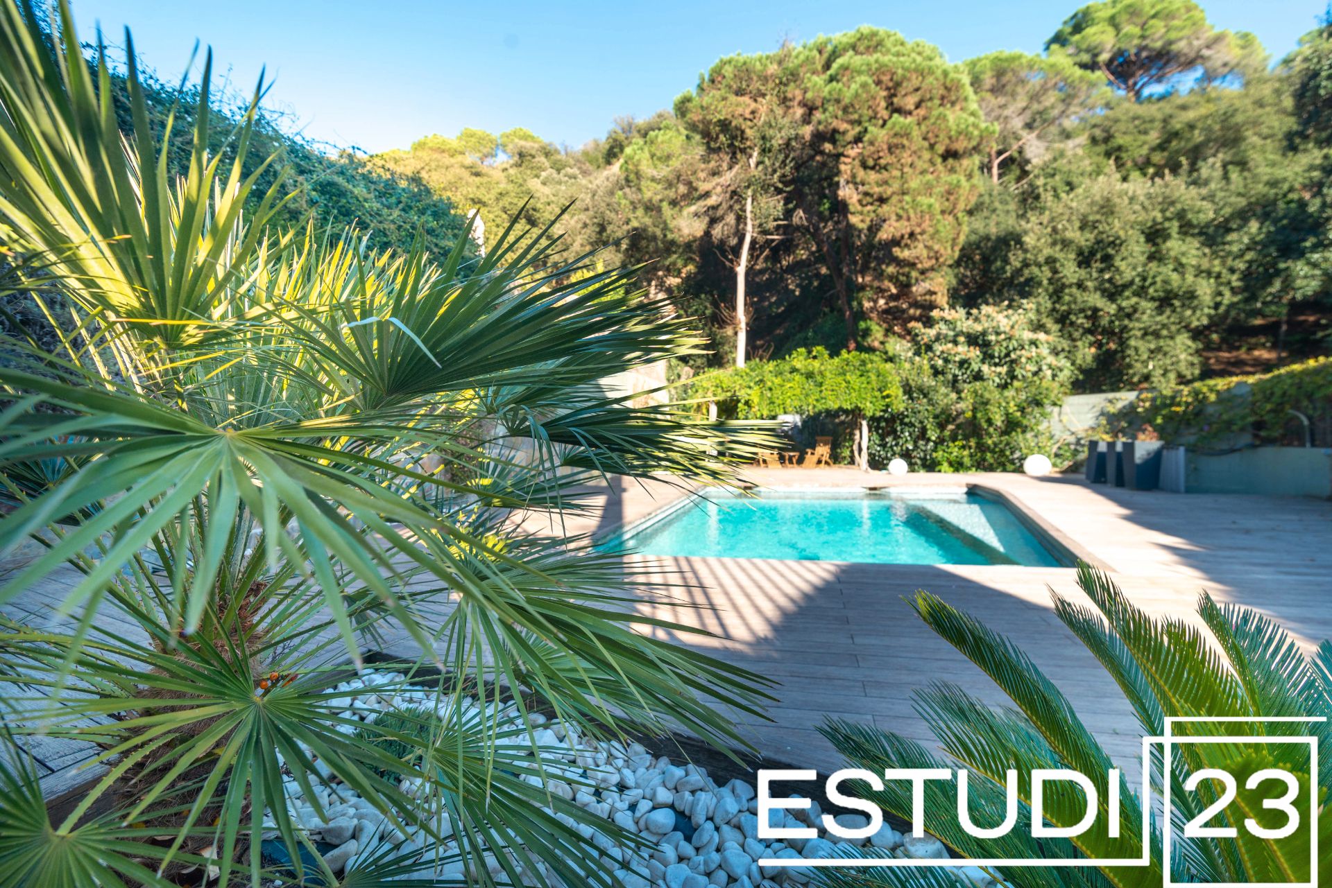 Garden of Single-family semi-detached for sale in Arenys de Munt  with Air Conditioner, Heating and Swimming Pool