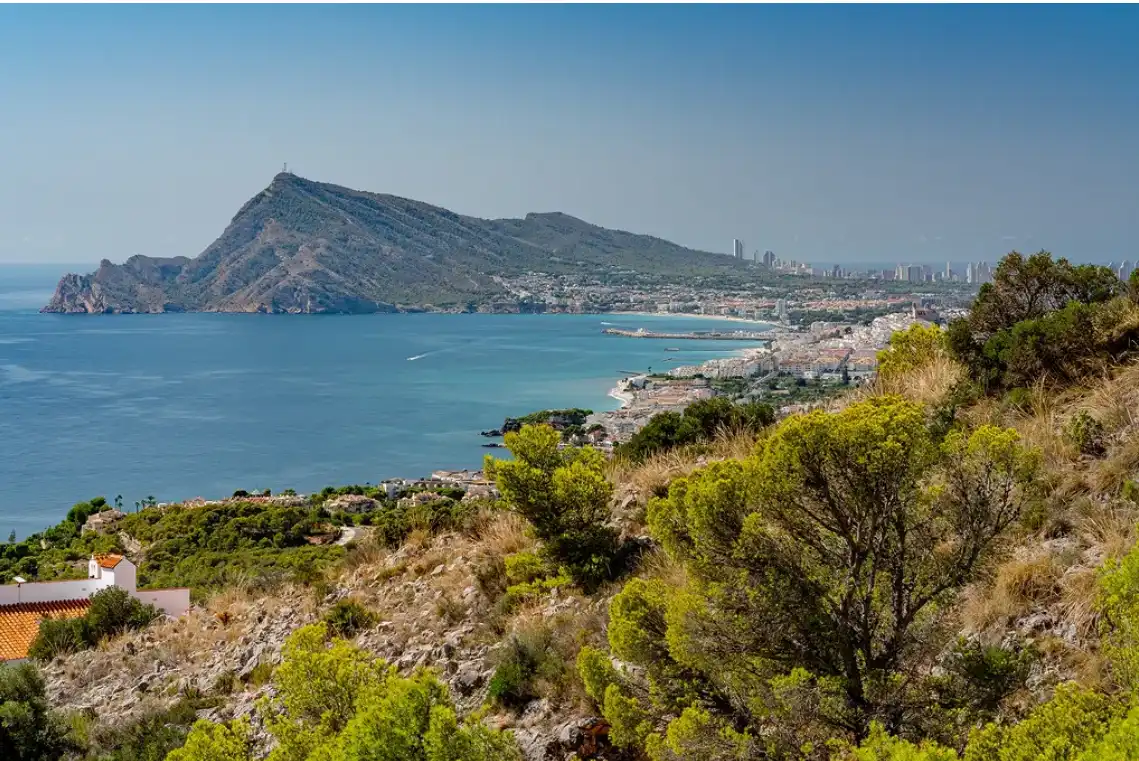 Vista exterior de Apartamento en venta en Altea con Aire acondicionado, Calefacción y Amueblado