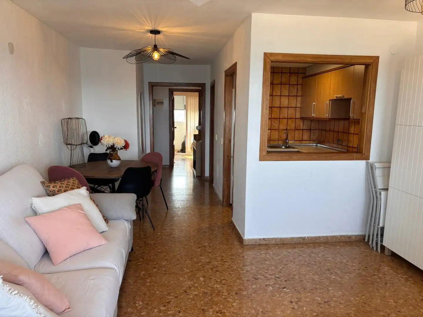 Wohnzimmer von Wohnungen zur Miete in El Puig de Santa Maria mit Möbliert und Gemeinschaftspool