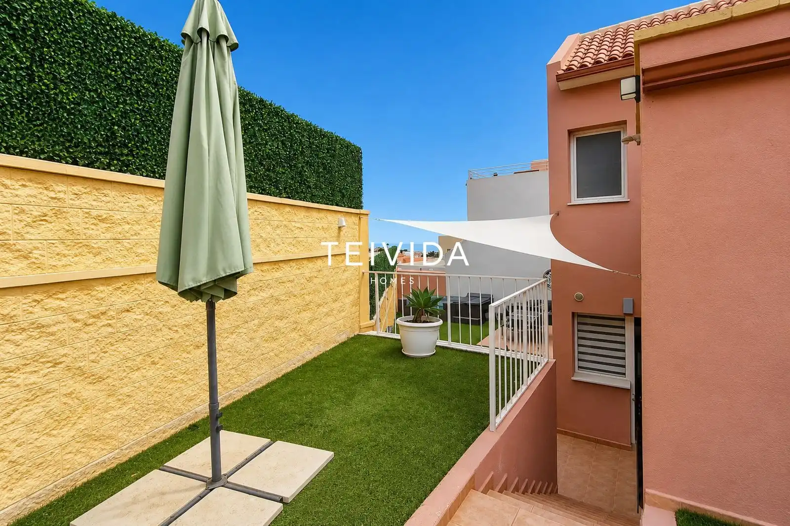 Terraza de Casa adosada en venta en Adeje con Aire acondicionado, Terraza y Trastero