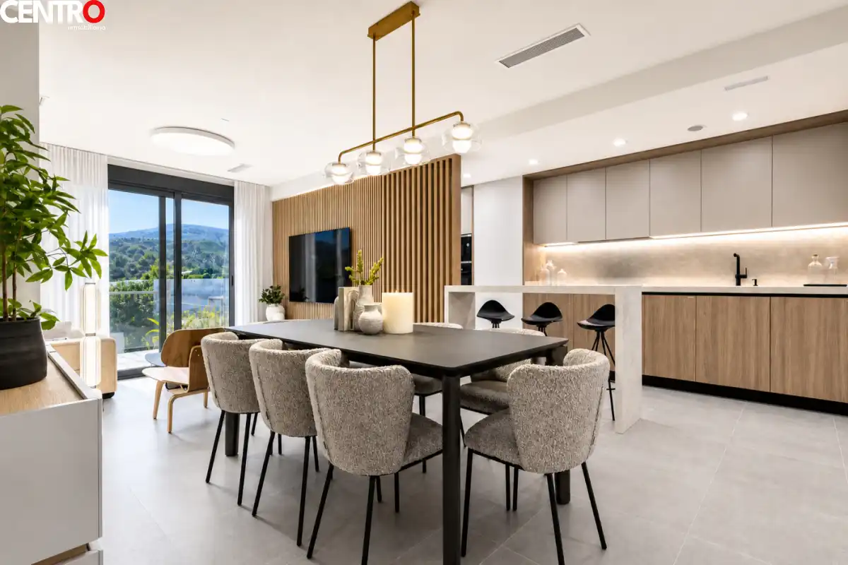 Dining room of Attic for sale in Huétor Vega  with Air Conditioner, Heating and Private garden