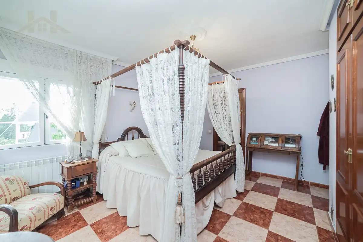 Bedroom of Houses for sale in Arroyomolinos (Madrid)  with Air Conditioner, Heating and Private garden