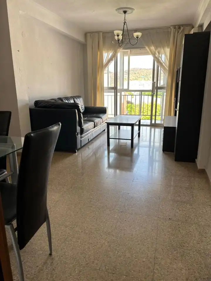 Sala de estar de Piso en venta en Málaga con Terraza