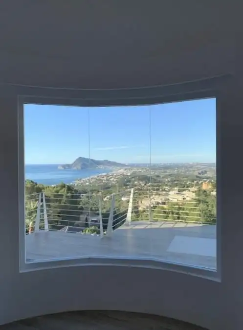 Vista exterior de Casa o chalet en venta en Altea con Aire acondicionado, Jardín privado y Terraza