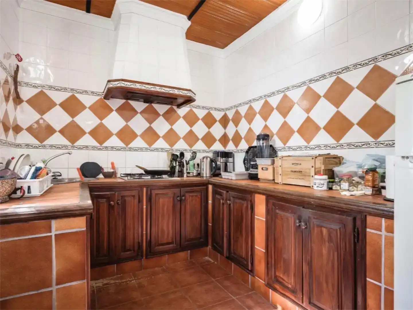 Küche von Wohnung zum Verkauf in Ronda mit Privatgarten, Abstellraum und Schwimmbad