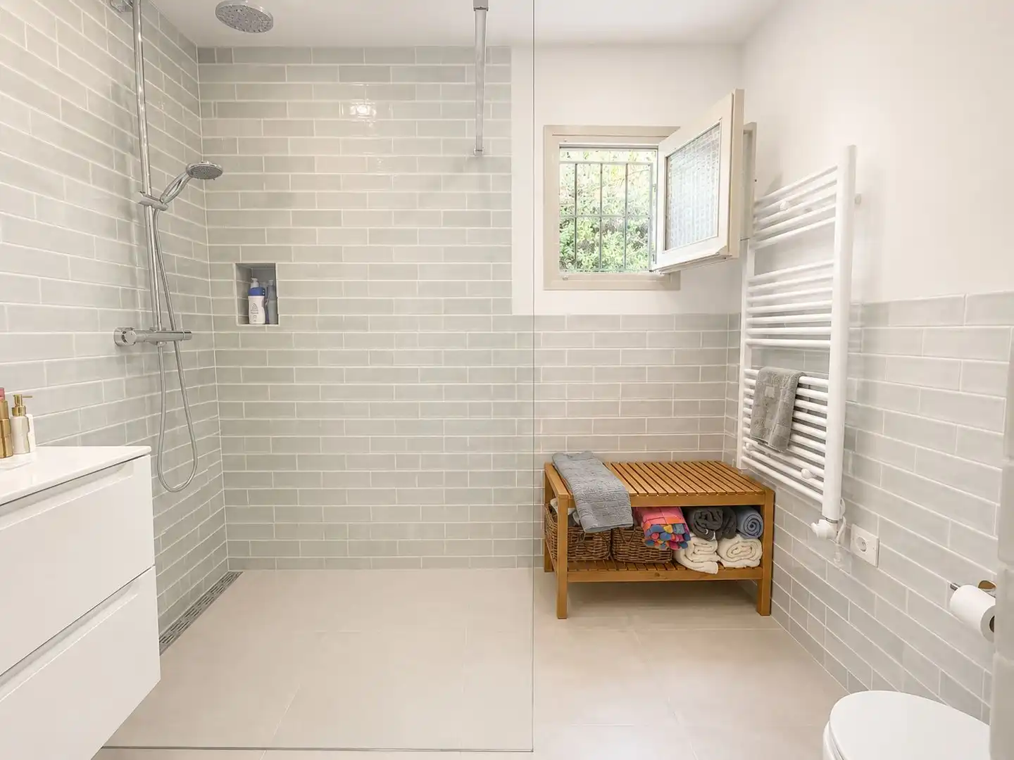 Baño de Casa o chalet de alquiler en Jávea / Xàbia con Calefacción, Jardín privado y Terraza