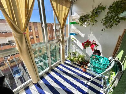 Balcony of Flat for sale in Alcalá de Guadaira  with Air Conditioner and Terrace