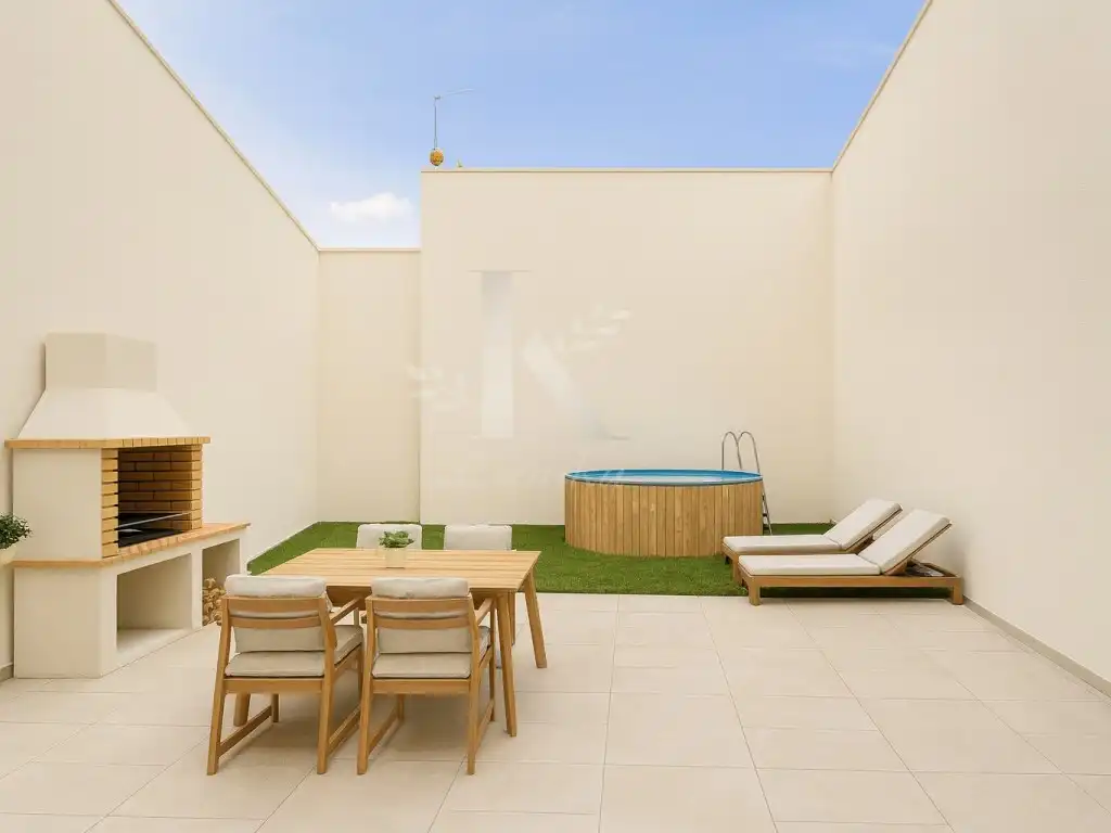 Terraza de Casa o chalet en venta en Mataró