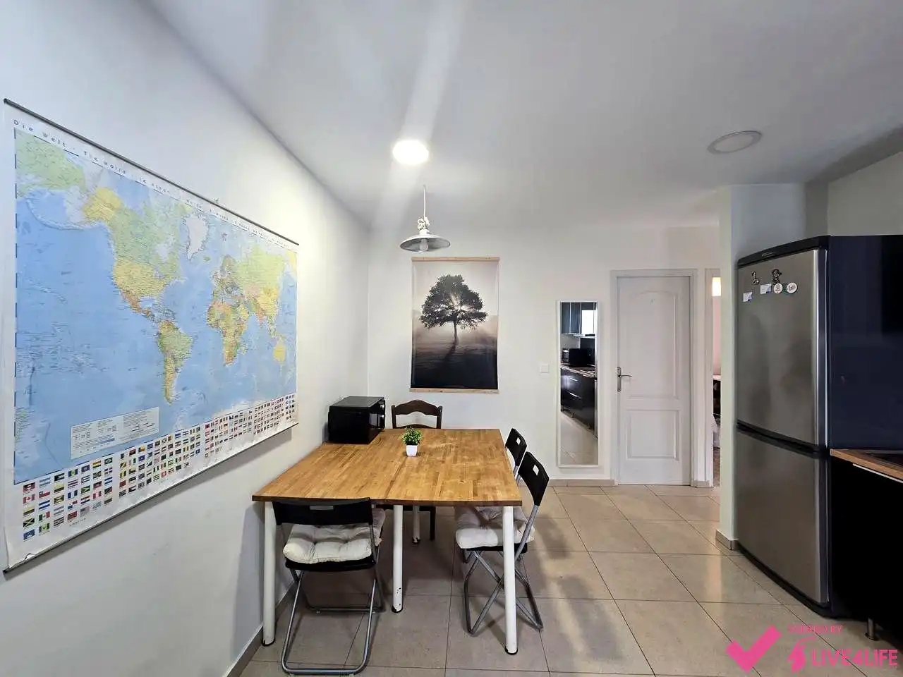 Dining room of Flat for rent in Sevilla  with Air Conditioner, Terrace and Furnished