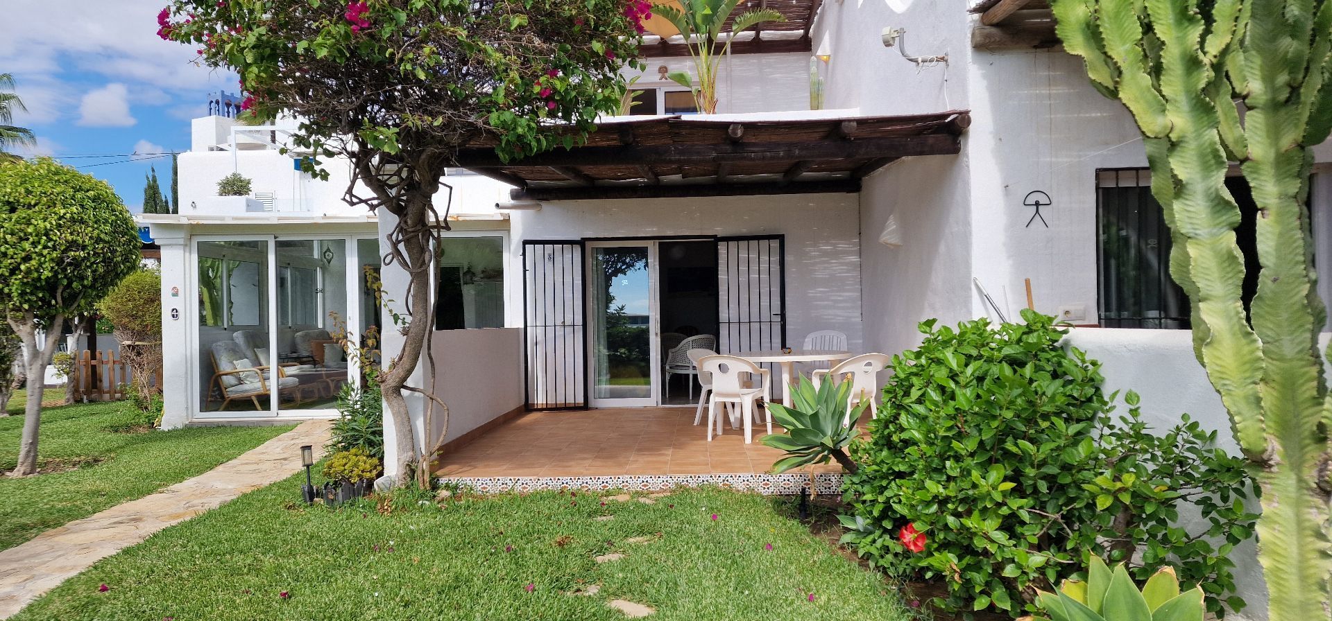 Jardí de Apartament en venda en Mojácar amb Jardí privat, Terrassa i Moblat