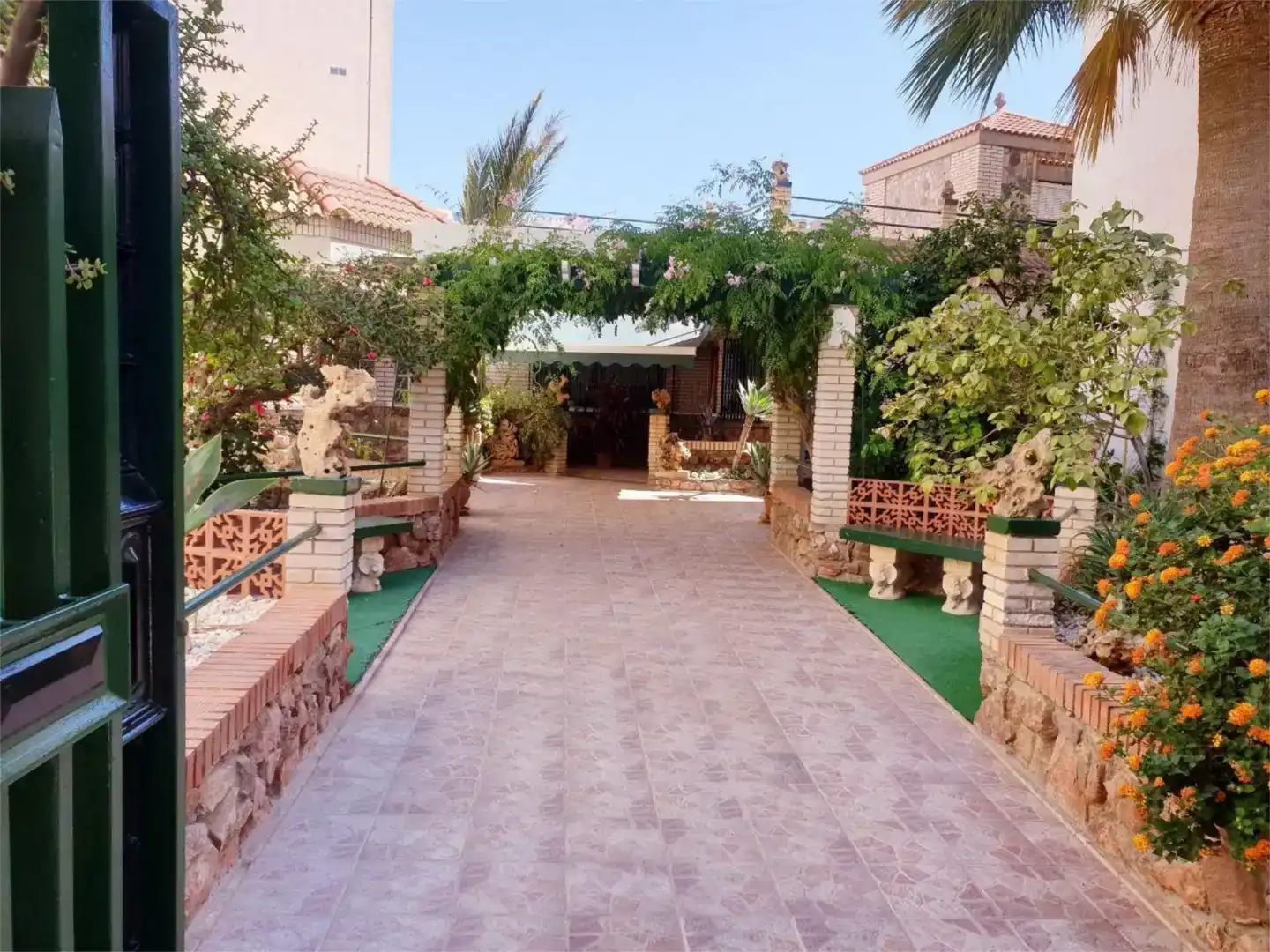 Terrace of Flat for sale in El Ejido  with Air Conditioner, Private garden and Storage room