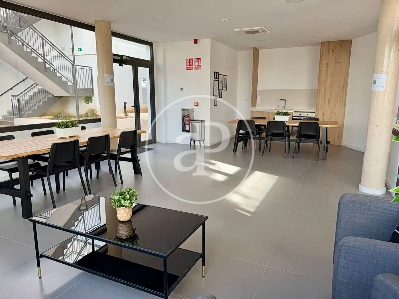 Flat for rent in Valencia  with Air Conditioner, Heating and Private garden
