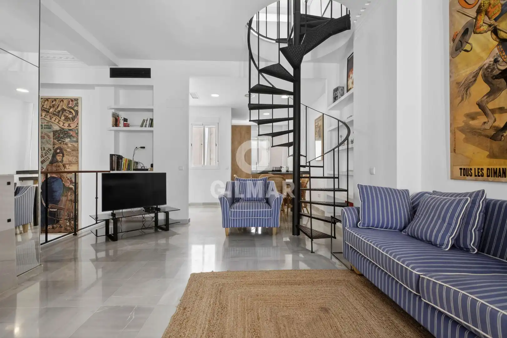Living room of Duplexes for sale in Sevilla  with Heating and Balcony