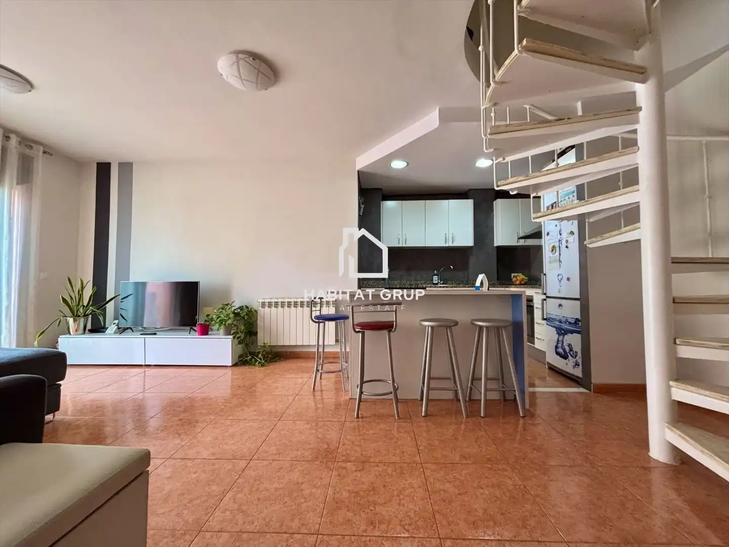 Cocina de Dúplex en venta en Llagostera con Aire acondicionado, Calefacción y Terraza