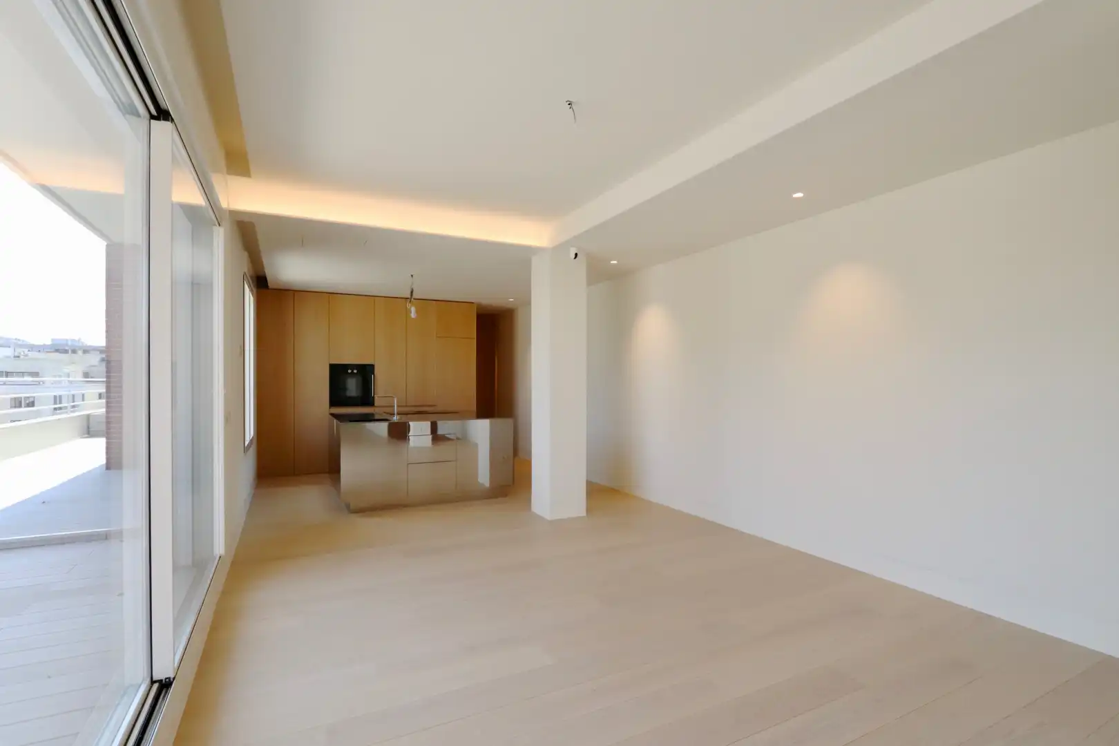 Sala d'estar de Àtic en venda en Madrid amb Aire condicionat, Calefacció i Parquet