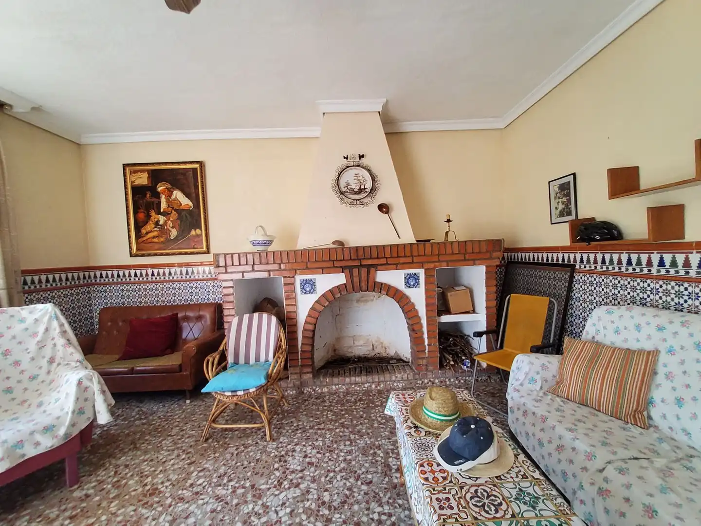 Sala d'estar de Casa o xalet en venda en Córdoba