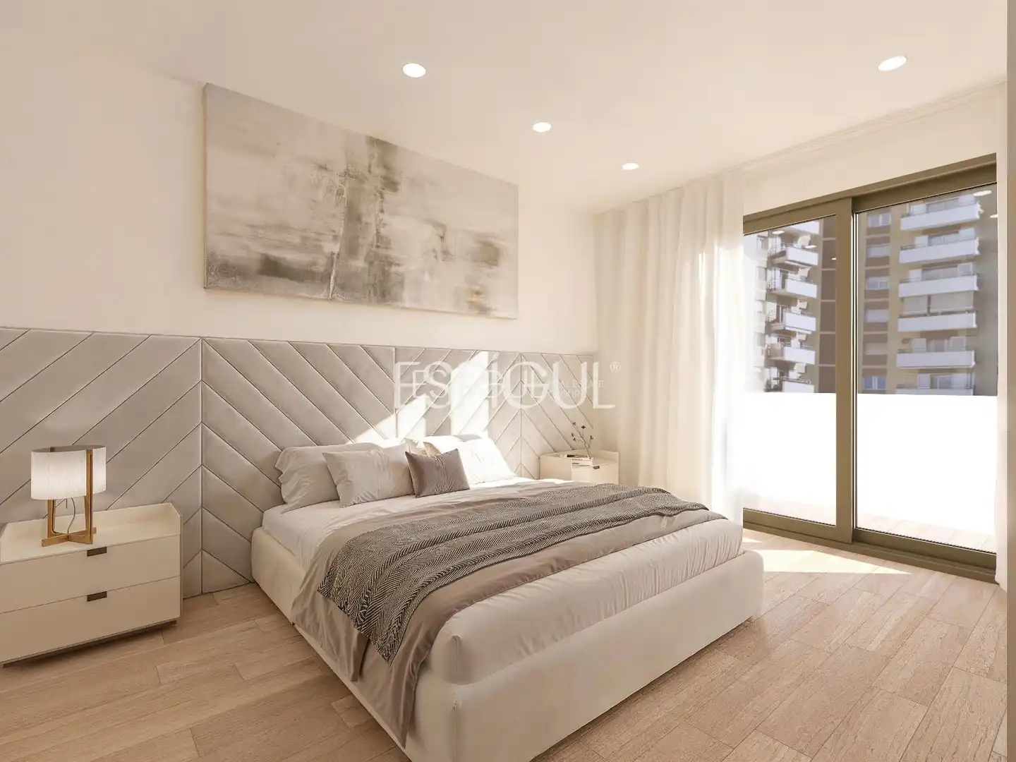 Bedroom of Flat for sale in Girona  with Air Conditioner, Heating and Terrace