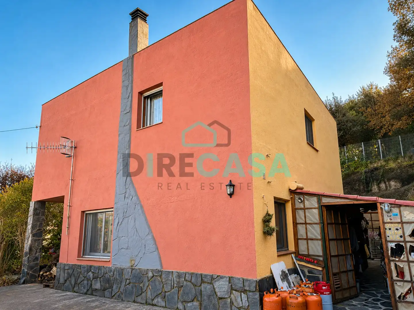 Vista exterior de Casa o chalet en venta en Sant Pere de Vilamajor con Calefacción, Jardín privado y Terraza