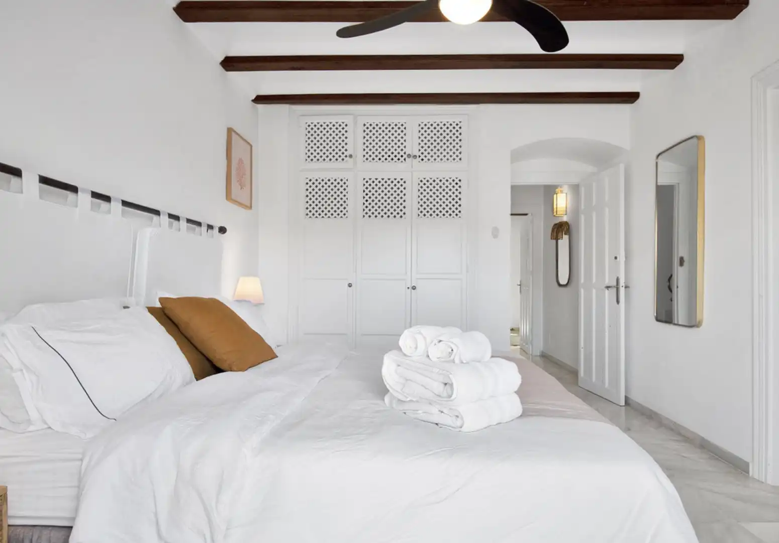 Habitación de Casa adosada en venta en Marbella con Aire acondicionado, Jardín privado y Terraza