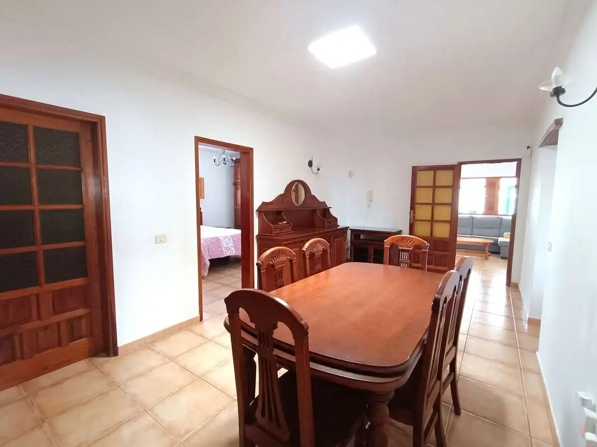 Comedor de Finca rústica en venta en Teguise con Jardín privado, Terraza y Trastero