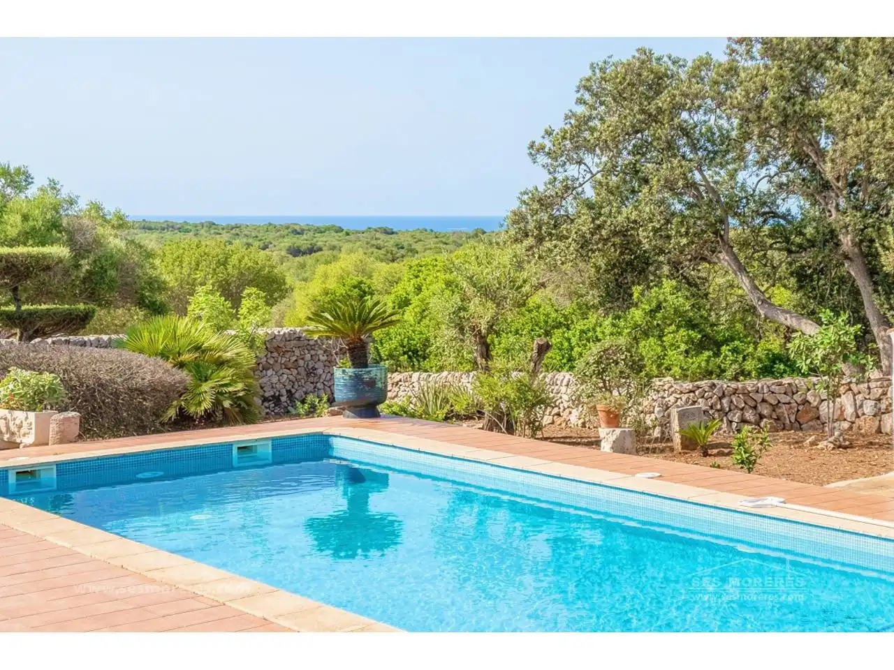 Maison rustique avec piscine à vendre à Sant Lluís - S'Ullestrar - Torret