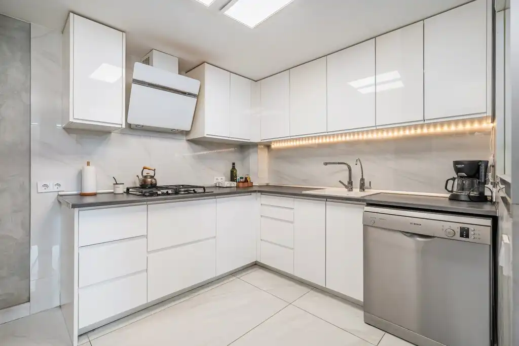 Kitchen of Duplexes for sale in  Palma de Mallorca  with Air Conditioner, Heating and Private garden