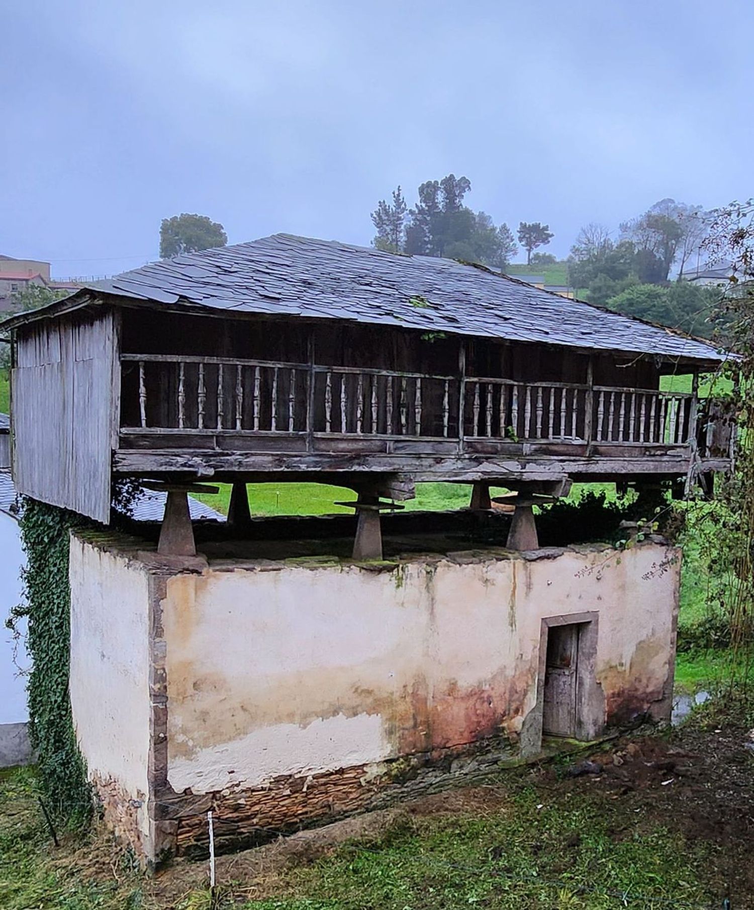 Vista exterior de Casa o xalet en venda en Valdés - Luarca amb Piscina