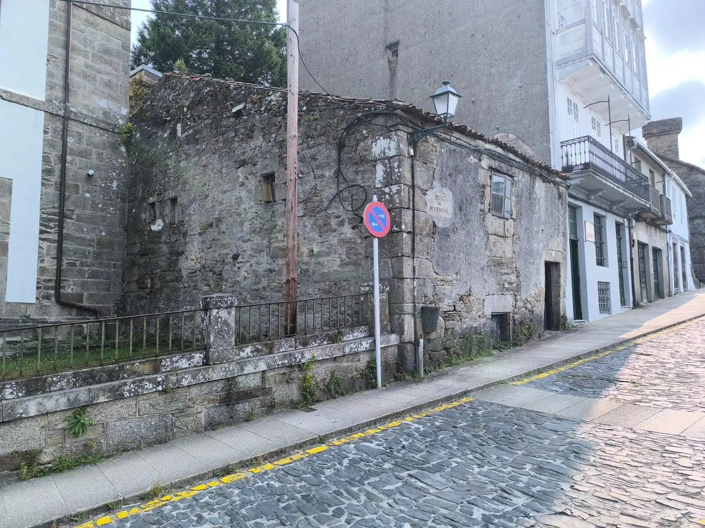 Vista exterior de Casa o chalet en venta en Santiago de Compostela  con Terraza