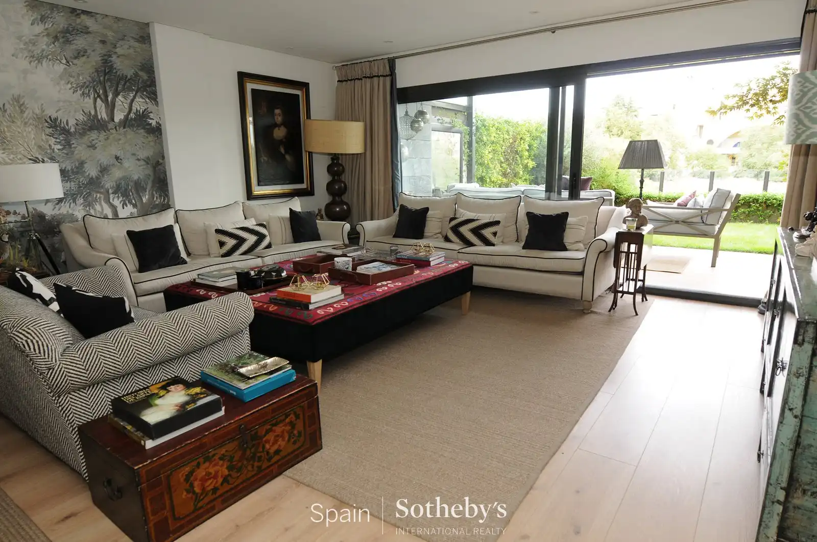 Sala de estar de Apartamento en venta en La Moraleja con Aire acondicionado, Terraza y Trastero