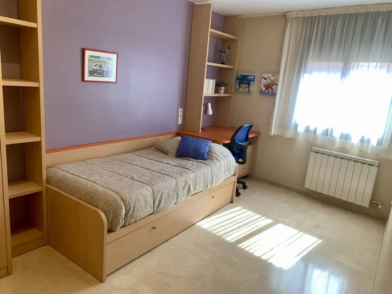 Bedroom of Attic for sale in Terrassa  with Air Conditioner, Heating and Parquet flooring