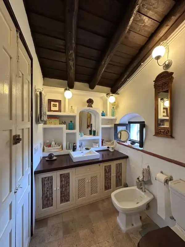 Baño de Casa o chalet en venta en Aracena con Calefacción, Jardín privado y Terraza