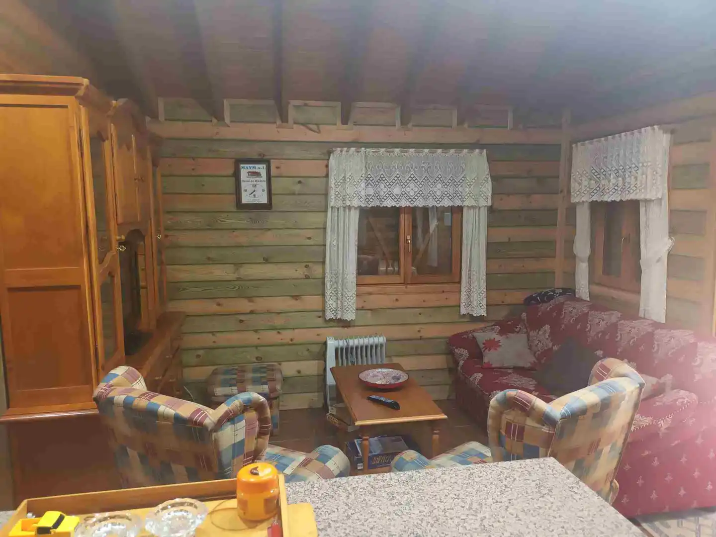 Sala de estar de Casa o chalet en venta en Marugán con Jardín privado, Terraza y Piscina