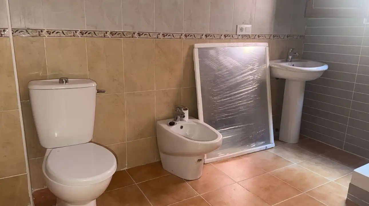 Baño de Casa o chalet en venta en Ontinyent con Parquet