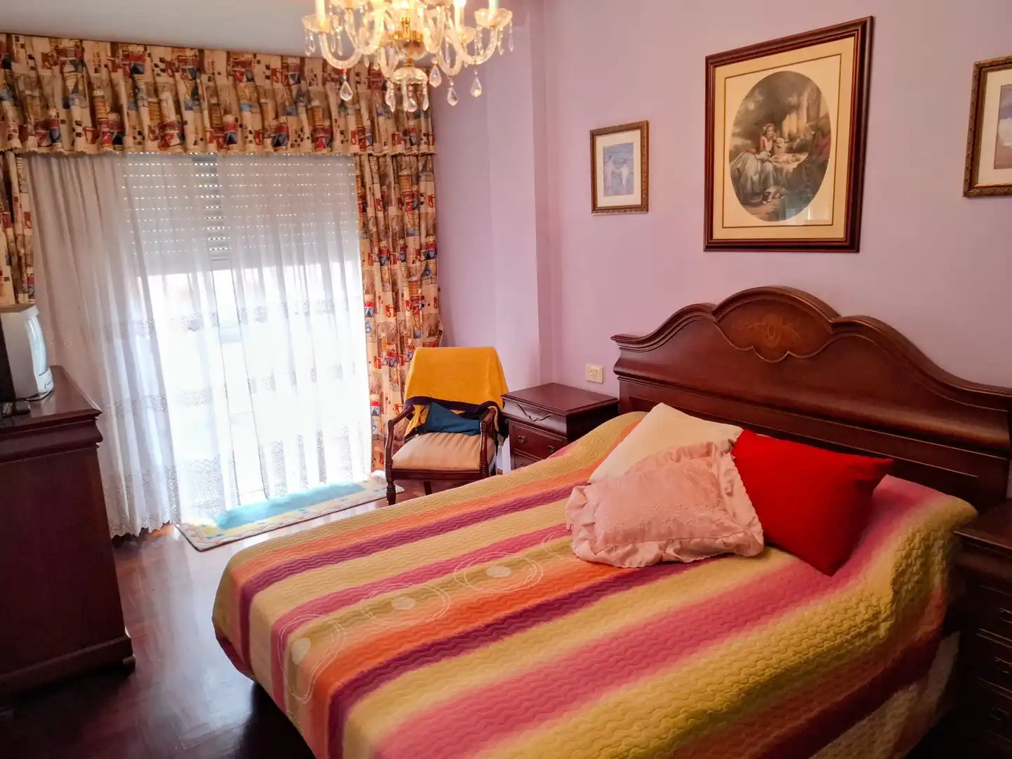 Bedroom of Flat for rent in Ourense Capital   with Heating and Furnished