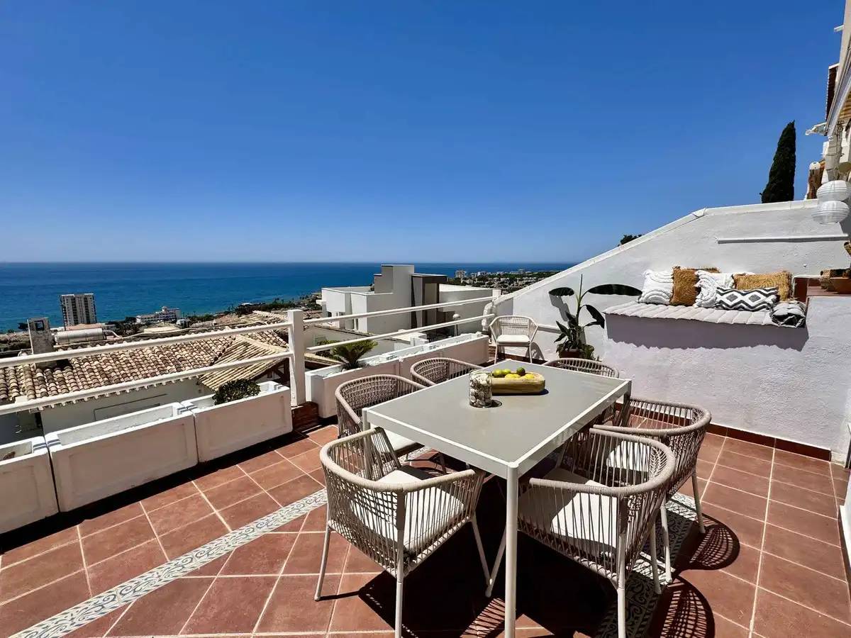 Terrassa de Dúplex en venda en Mijas amb Aire condicionat, Calefacció i Terrassa