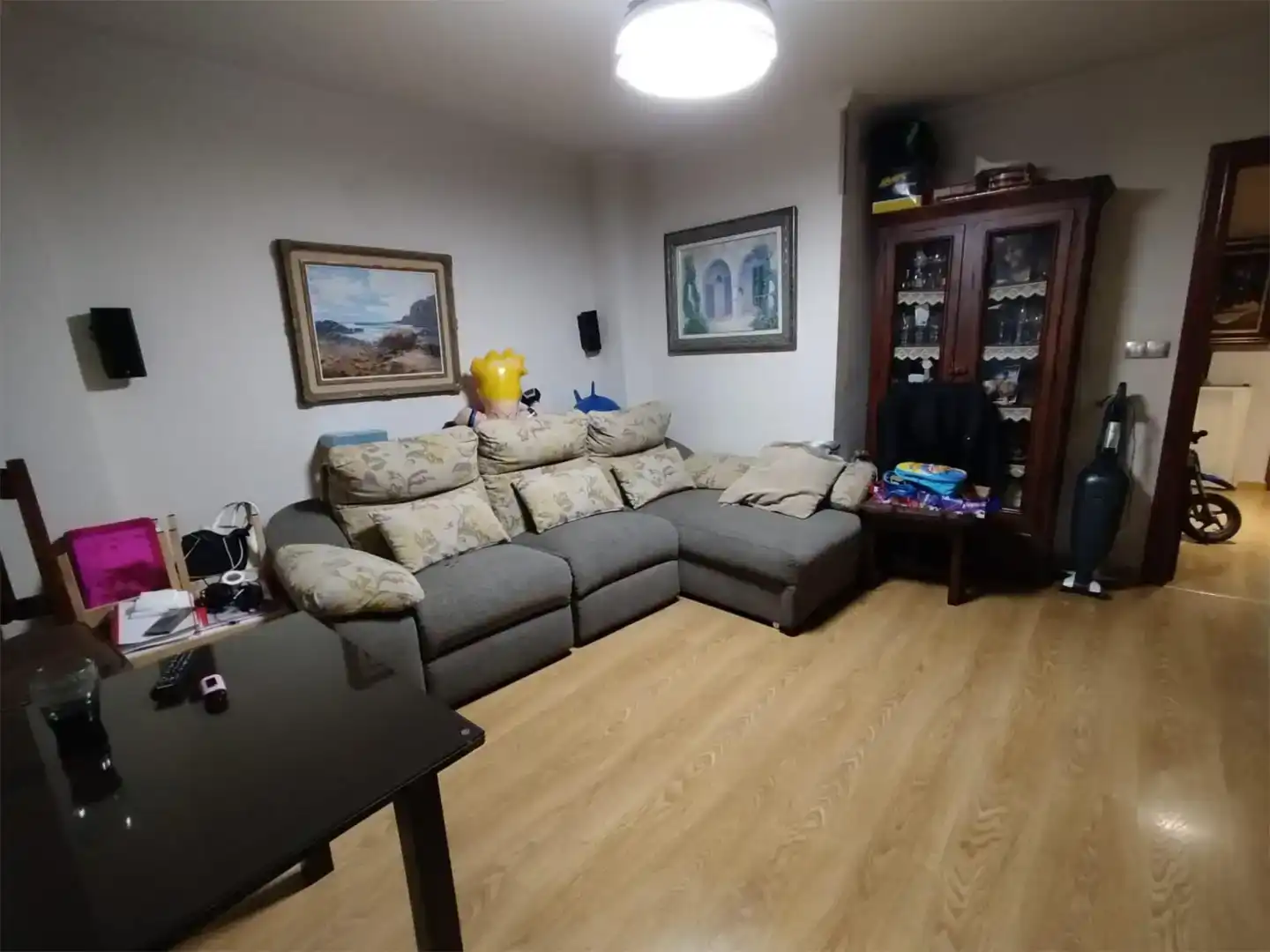 Sala d'estar de Pis en venda en  Jaén Capital amb Aire condicionat i Balcó