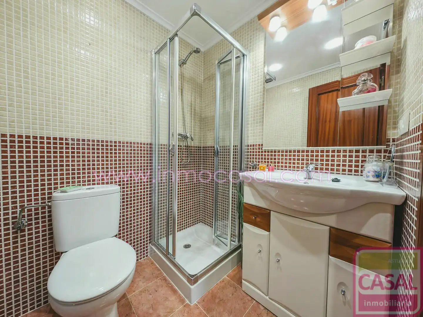 Bathroom of Flat for sale in Aller  with Heating, Storage room and Furnished