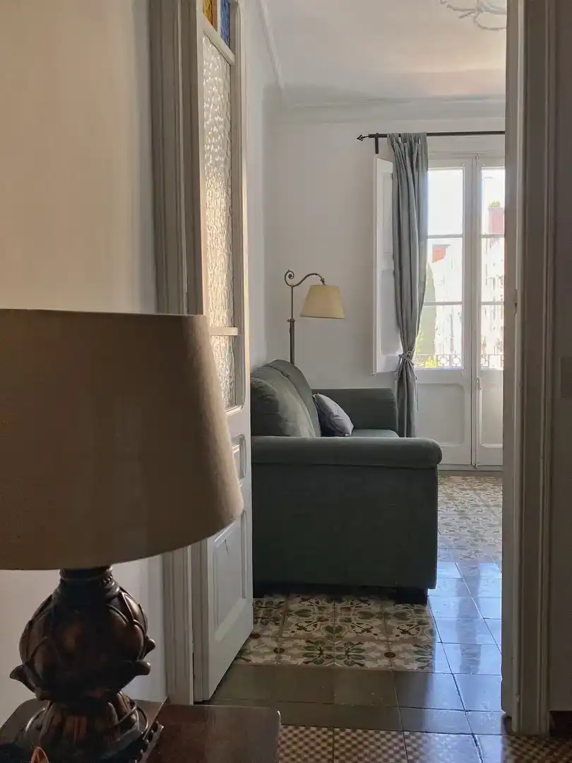 Living room of Apartments for sale in  Barcelona Capital