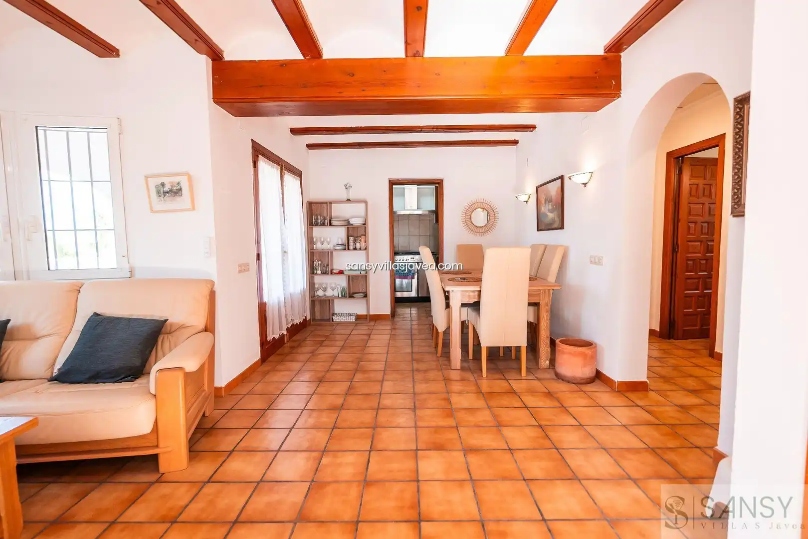 Dining room of Houses for sale in Jávea / Xàbia  with Storage room