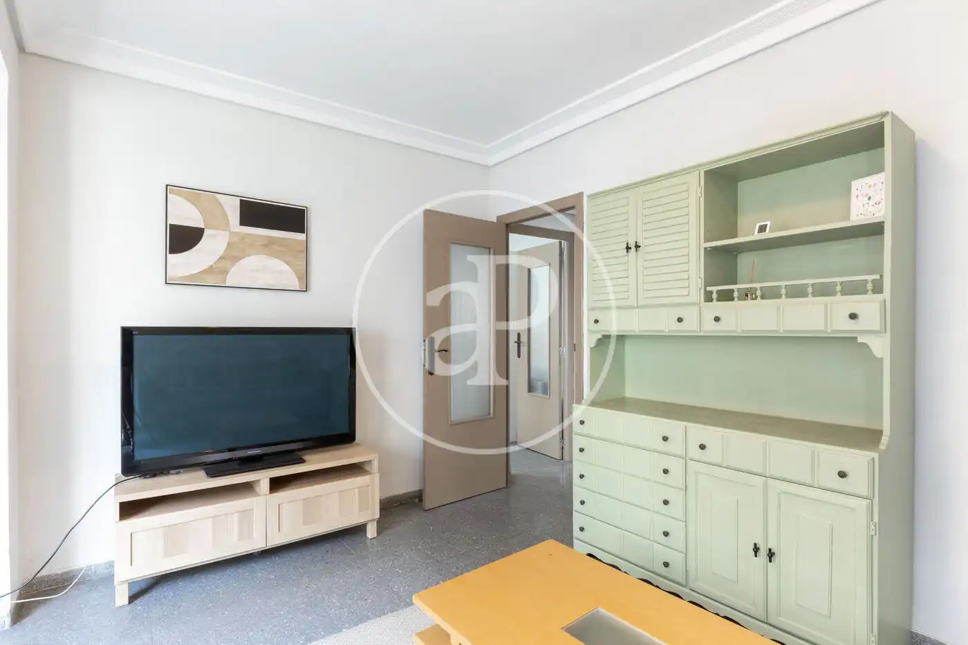 Sala de estar de Piso de alquiler en Valencia con Aire acondicionado, Calefacción y Terraza