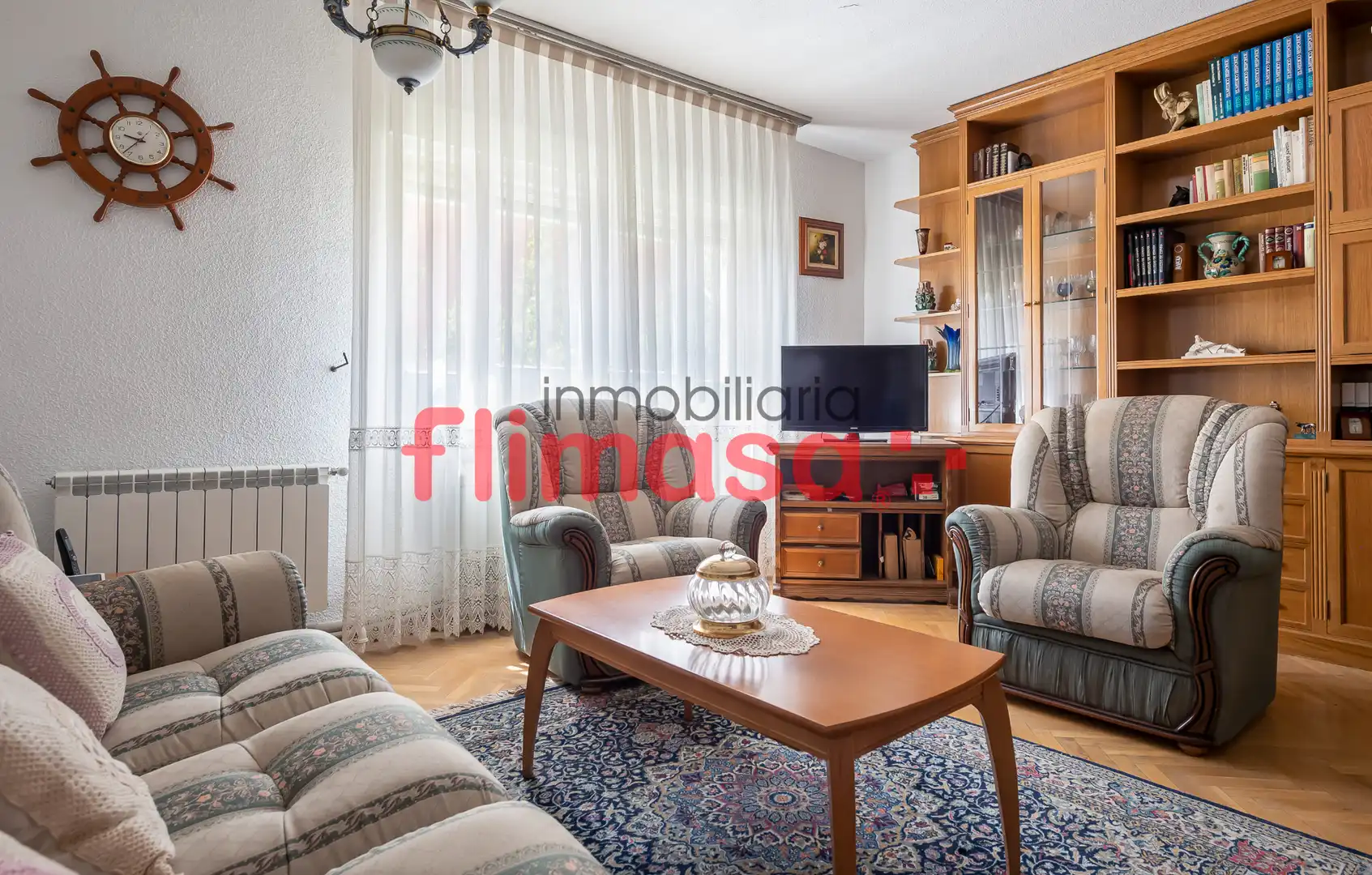 Wohnzimmer von Wohnung zum Verkauf in Villaviciosa de Odón mit Klimaanlage, Heizung und Terrasse