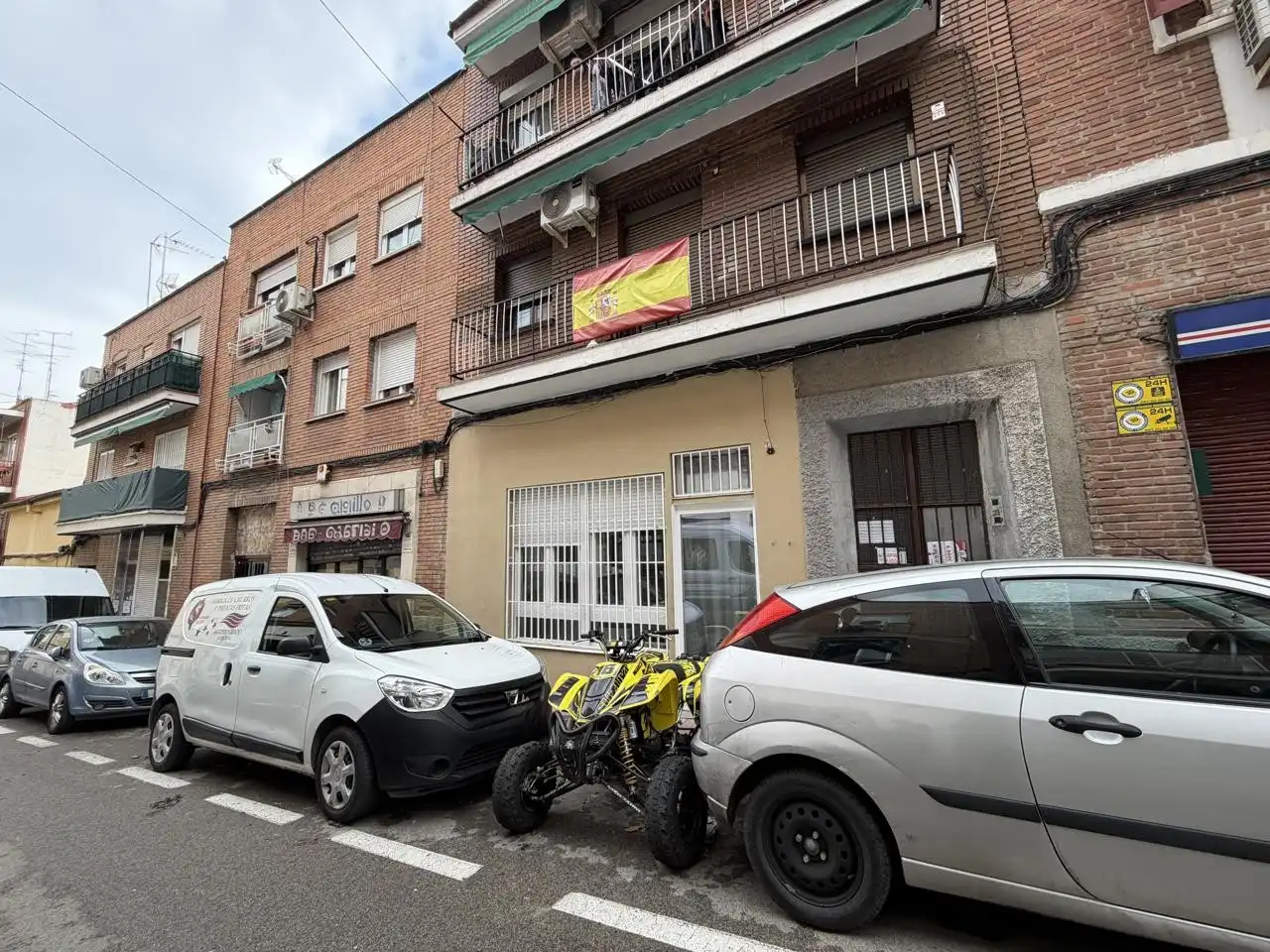 Vista exterior de Piso en venta en Madrid