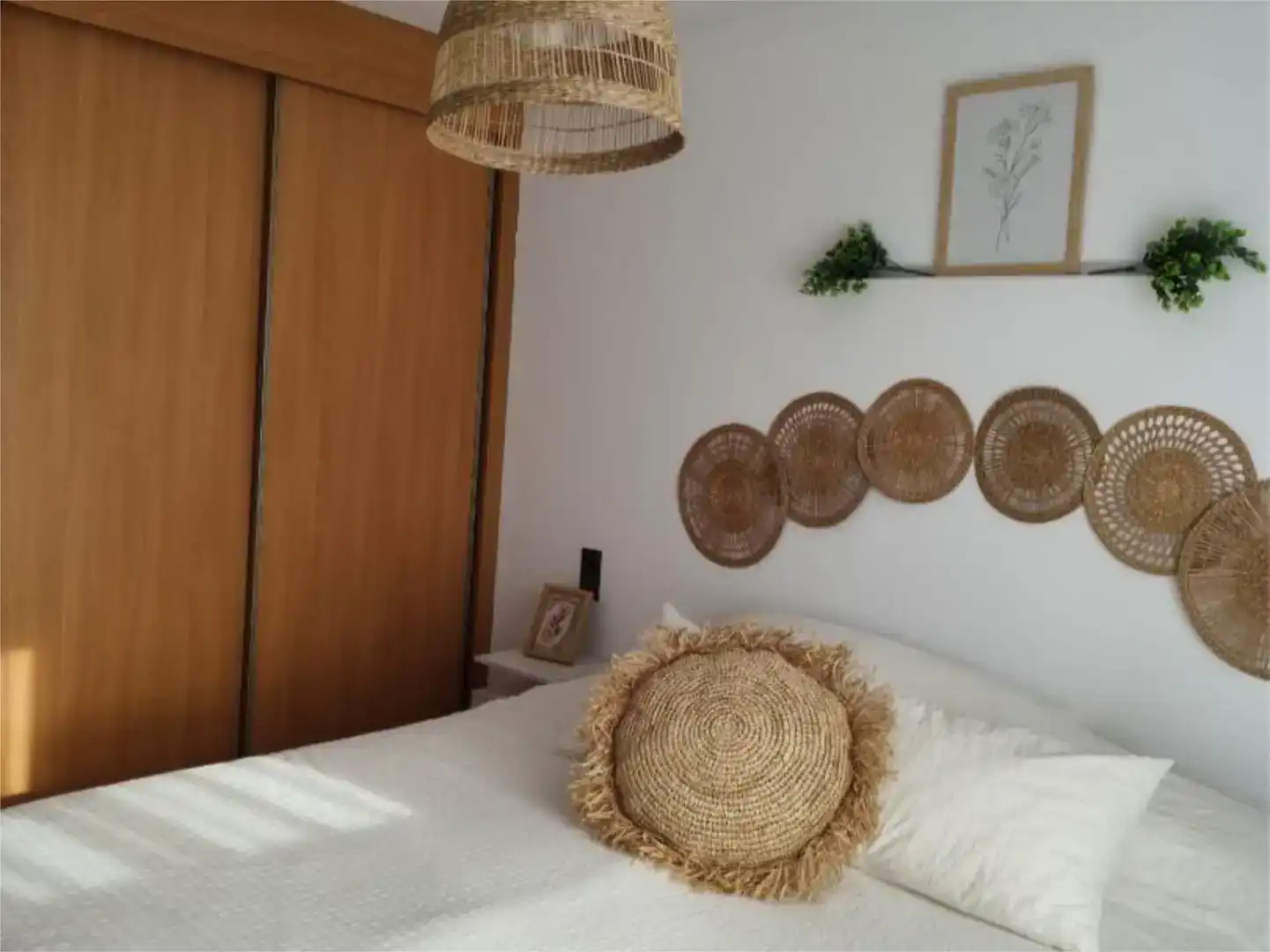 Dormitori de Pis de lloguer en Málaga amb Aire condicionat, Parquet i Piscina