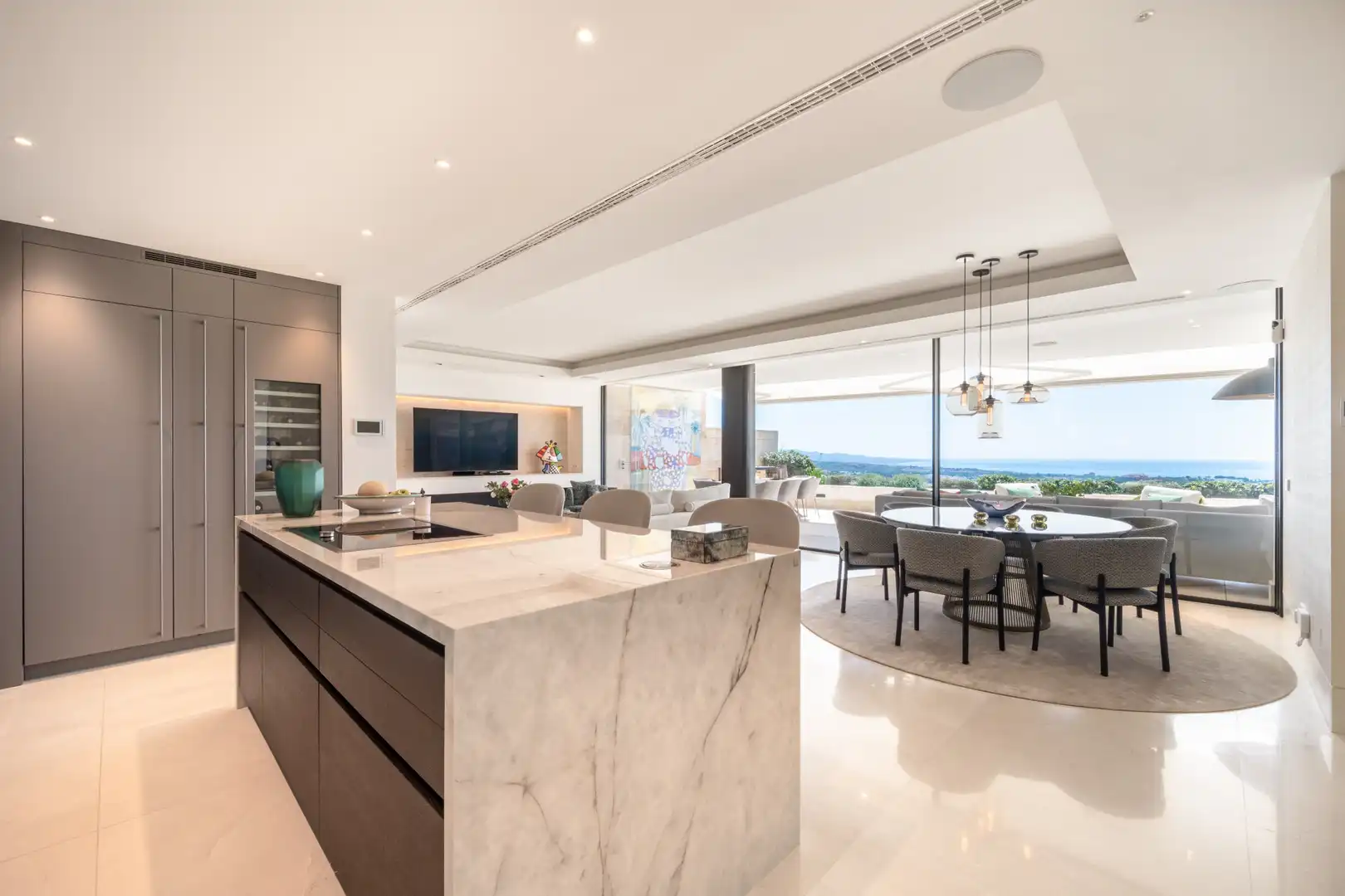 Cocina de Apartamento en venta en Benahavís con Aire acondicionado, Terraza y Trastero