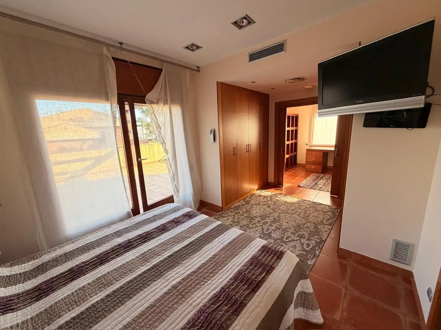 Dormitori de Casa o xalet en venda en Sant Pol de Mar amb Aire condicionat, Calefacció i Jardí privat
