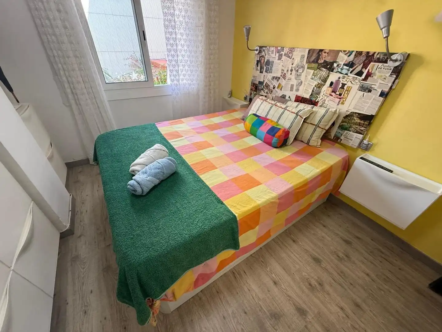 Schlafzimmer von Wohnung zum Verkauf in Pineda de Mar mit Klimaanlage, Heizung und Möbliert