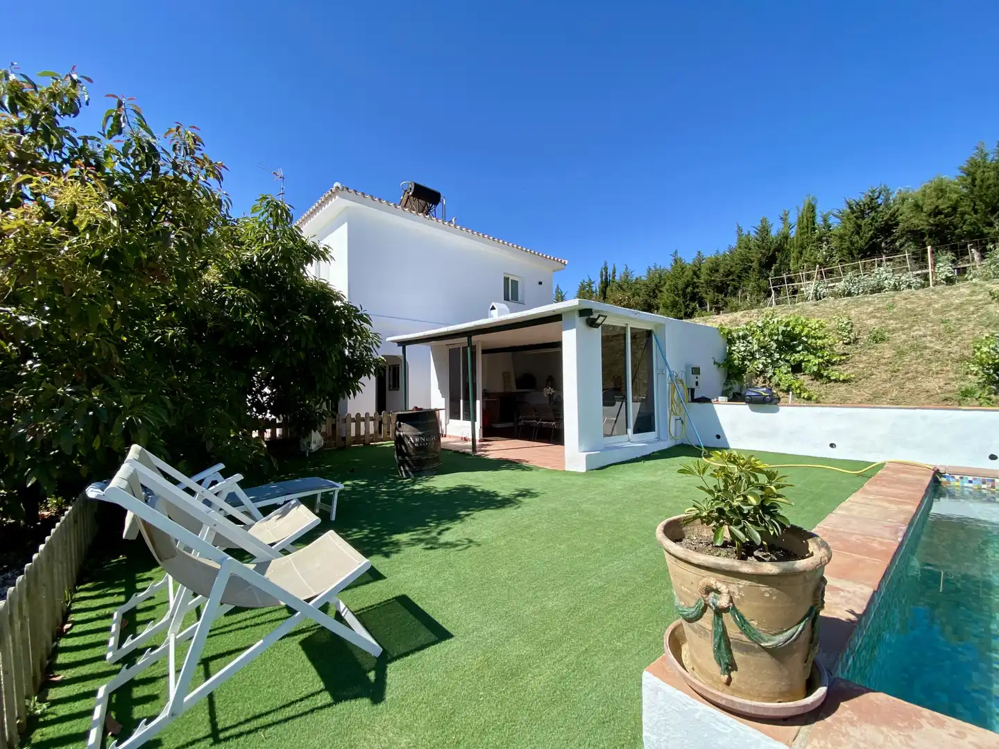 Garden of Country homes for sale in Estepona  with Air Conditioner, Private garden and Terrace